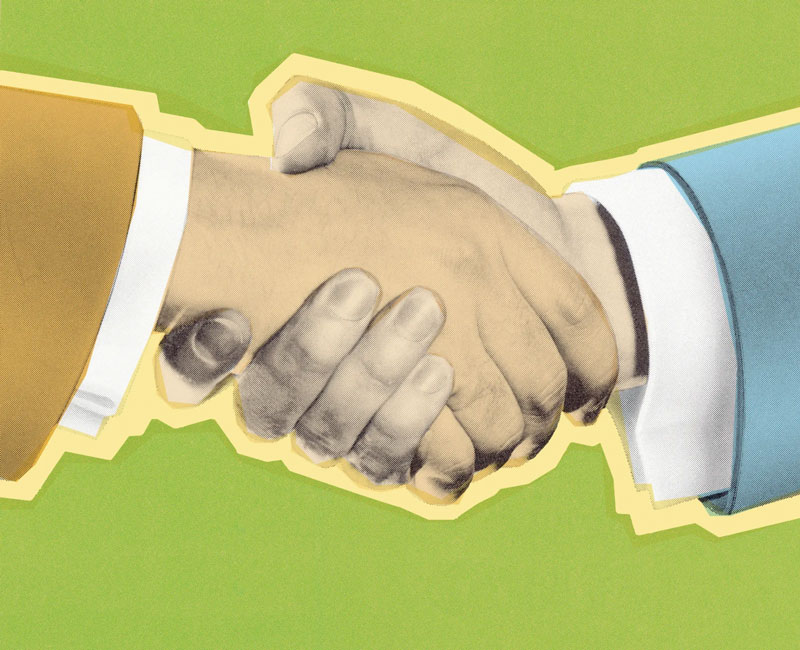 handshake H.E. Iván Duque Márquez
